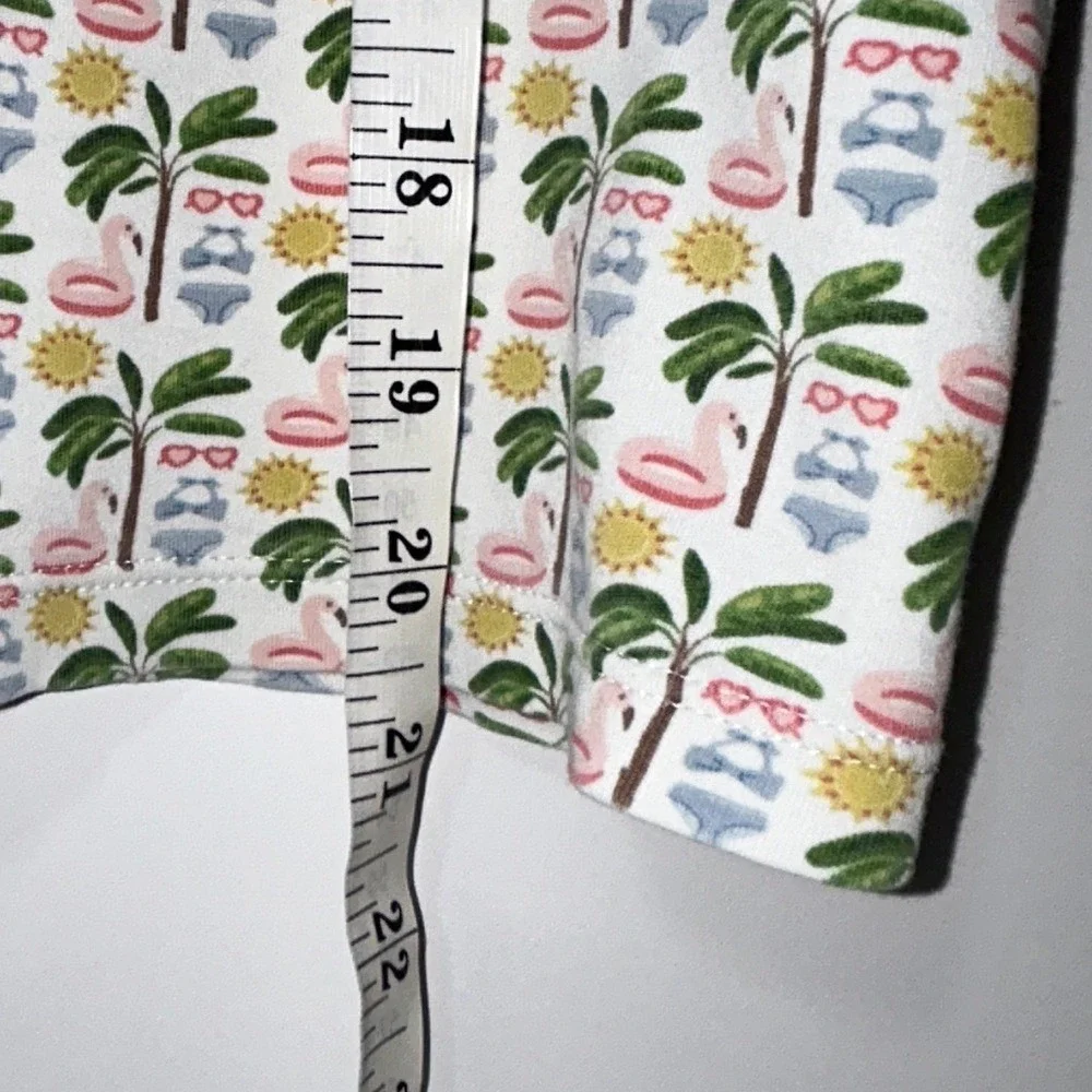 Lila + Hayes Girl‎ Beach Theme Short Sleeve Tee Shirt sz. 12 100% Pima Cotton